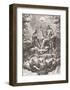 The Coronation of the Virgin-Federico Zuccari-Framed Art Print