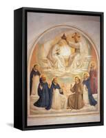 The Coronation of the Virgin-Fra Angelico-Framed Stretched Canvas