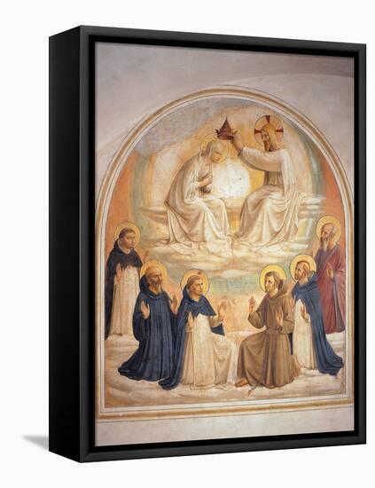 The Coronation of the Virgin-Fra Angelico-Framed Stretched Canvas