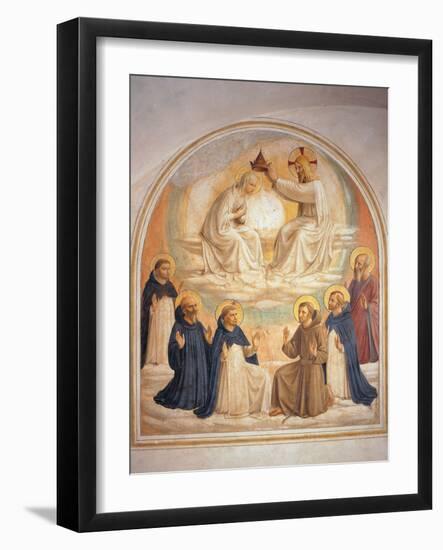 The Coronation of the Virgin-Fra Angelico-Framed Giclee Print