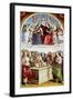 The Coronation of the Virgin-Raphael-Framed Giclee Print