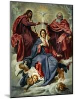 The Coronation of the Virgin-Diego Velazquez-Mounted Giclee Print