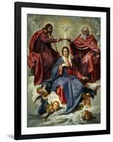 The Coronation of the Virgin-Diego Velazquez-Framed Giclee Print