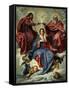 The Coronation of the Virgin-Diego Velazquez-Framed Stretched Canvas