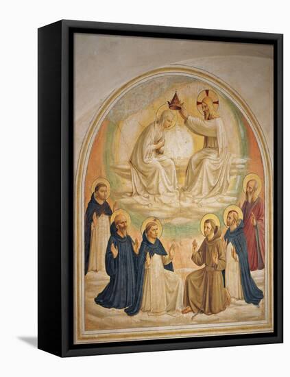 The Coronation of the Virgin-Beato Angelico-Framed Stretched Canvas