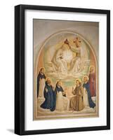 The Coronation of the Virgin-Beato Angelico-Framed Giclee Print