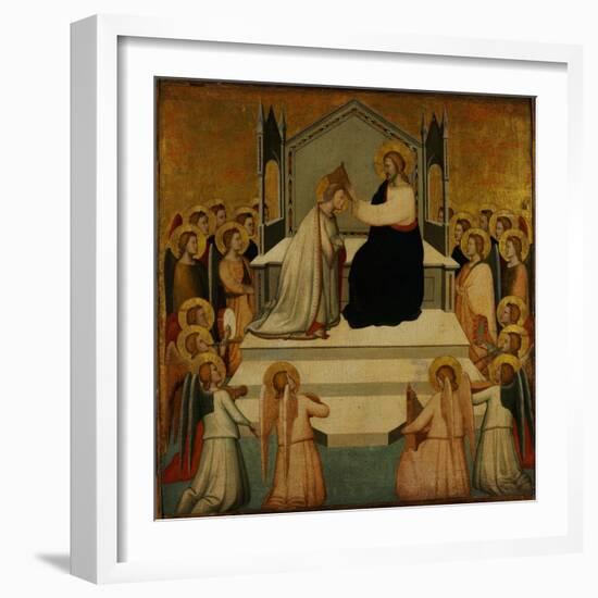 The Coronation of the Virgin-Maso Di Banco-Framed Giclee Print