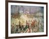 The Coronation of Tsar Stepan Dusan (1308-55) from the 'Slav Epic', 1926-Alphonse Mucha-Framed Giclee Print