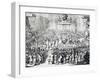 The Coronation of William III and Mary II, Westminster Abbey, London, 21st April 1689-Unknown-Framed Giclee Print