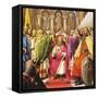 The Coronation of William the Conqueror-Severino Baraldi-Framed Stretched Canvas