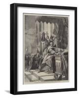 The Coronation of William the Conqueror-John Cross-Framed Giclee Print