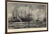 The Coronation Review at Spithead-Charles Edward Dixon-Framed Giclee Print