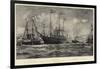 The Coronation Review at Spithead-Charles Edward Dixon-Framed Giclee Print