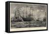 The Coronation Review at Spithead-Charles Edward Dixon-Framed Stretched Canvas