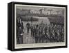 The Coronation Review of the Boys' Brigades by the Prince of Wales on the Horse Guards' Parade-Gordon Frederick Browne-Framed Stretched Canvas