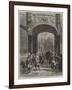 The Corporation of Archers Leaving the Church of Lierre-Louis Haghe-Framed Giclee Print