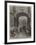 The Corporation of Archers Leaving the Church of Lierre-Louis Haghe-Framed Giclee Print