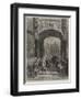 The Corporation of Archers Leaving the Church of Lierre-Louis Haghe-Framed Giclee Print