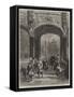 The Corporation of Archers Leaving the Church of Lierre-Louis Haghe-Framed Stretched Canvas