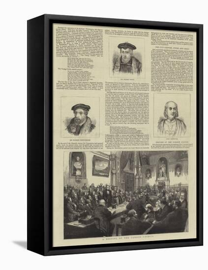 The Corporation of London-Henry William Brewer-Framed Stretched Canvas