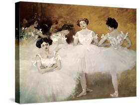 The Corps of Ballet, 1901-1092-Ramon Casas-Stretched Canvas