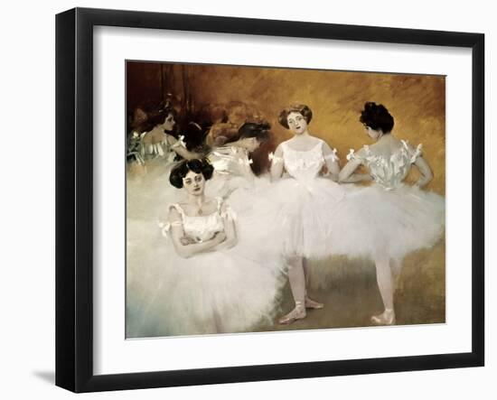 The Corps of Ballet, 1901-1092-Ramon Casas-Framed Giclee Print