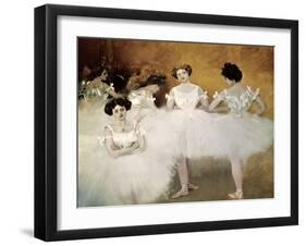 The Corps of Ballet, 1901-1092-Ramon Casas-Framed Giclee Print