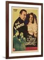 The Corpse Vanishes, 1942-null-Framed Art Print