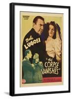 The Corpse Vanishes, 1942-null-Framed Art Print