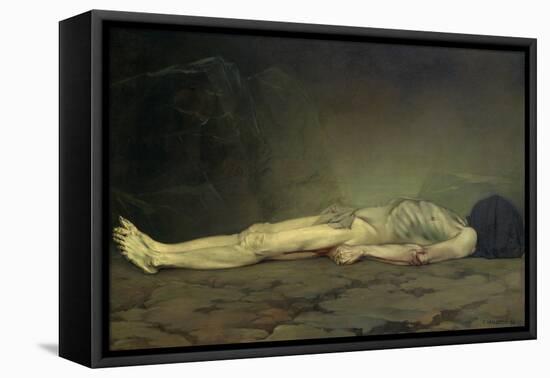 The Corpse-Felix Edouard Vallotton-Framed Stretched Canvas