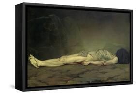 The Corpse-Felix Edouard Vallotton-Framed Stretched Canvas