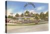 The Corral Drive-In, Roadside Retro-null-Stretched Canvas