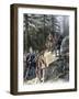 The Corsican Bandit, Jacques Bellacoscia, Surrendering to the Police, 1892-Henri Meyer-Framed Giclee Print