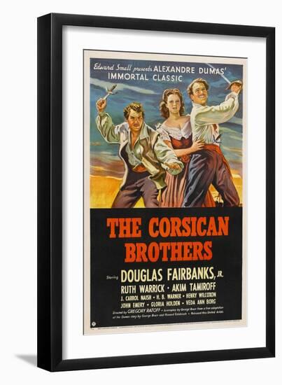 The Corsican Brothers, 1941, Directed by Gregory Ratoff-null-Framed Giclee Print