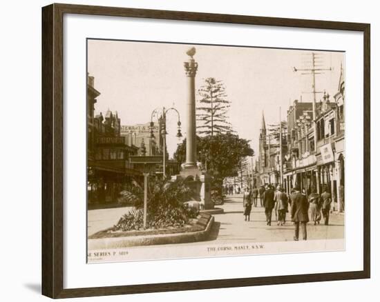 The Corso, Manly, Sydney, New South Wales, Australia-null-Framed Photographic Print