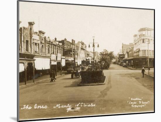 The Corso, Manly, Sydney, New South Wales, Australia-null-Mounted Photographic Print