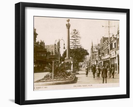 The Corso, Manly, Sydney, New South Wales, Australia-null-Framed Photographic Print