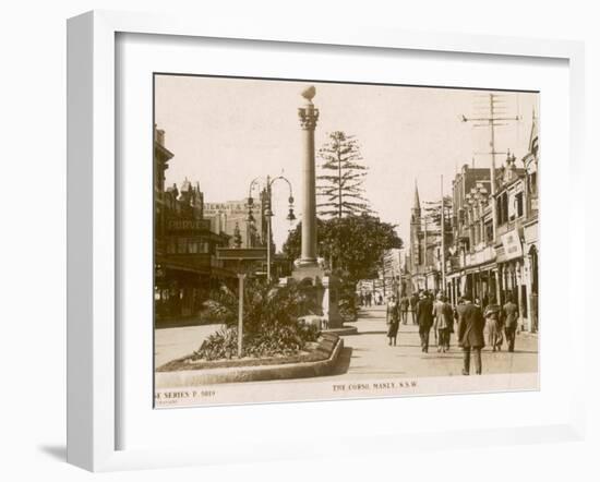 The Corso, Manly, Sydney, New South Wales, Australia-null-Framed Photographic Print