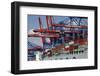 The Cosco Beijing in Hamburg, Germany-Dennis Brack-Framed Photographic Print