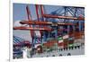 The Cosco Beijing in Hamburg, Germany-Dennis Brack-Framed Photographic Print