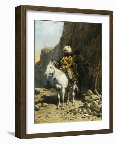 The Cossack-Alfred Kowalski-Framed Giclee Print