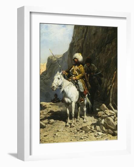 The Cossack-Alfred Kowalski-Framed Giclee Print