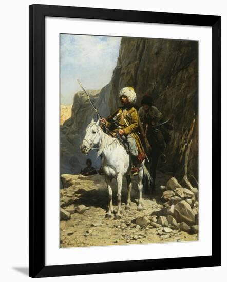 The Cossack-Alfred von Wierusz-Kowalski-Framed Giclee Print