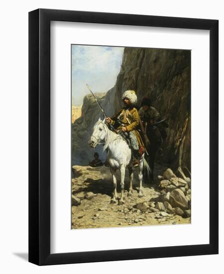 The Cossack-Alfred von Wierusz-Kowalski-Framed Giclee Print