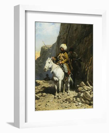 The Cossack-Alfred von Wierusz-Kowalski-Framed Giclee Print