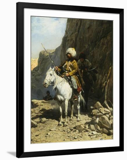 The Cossack-Alfred von Wierusz-Kowalski-Framed Giclee Print