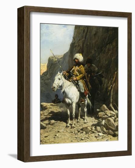 The Cossack-Alfred von Wierusz-Kowalski-Framed Giclee Print