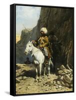 The Cossack-Alfred von Wierusz-Kowalski-Framed Stretched Canvas