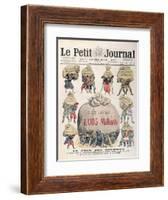 The Cost of Wars from Napoleonic Period up to 1st World War, 'Le Petit Journal', 31st August 1919-null-Framed Giclee Print