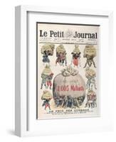 The Cost of Wars from Napoleonic Period up to 1st World War, 'Le Petit Journal', 31st August 1919-null-Framed Giclee Print